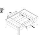 Set trenulete Airport Express KidKraft cu masuta